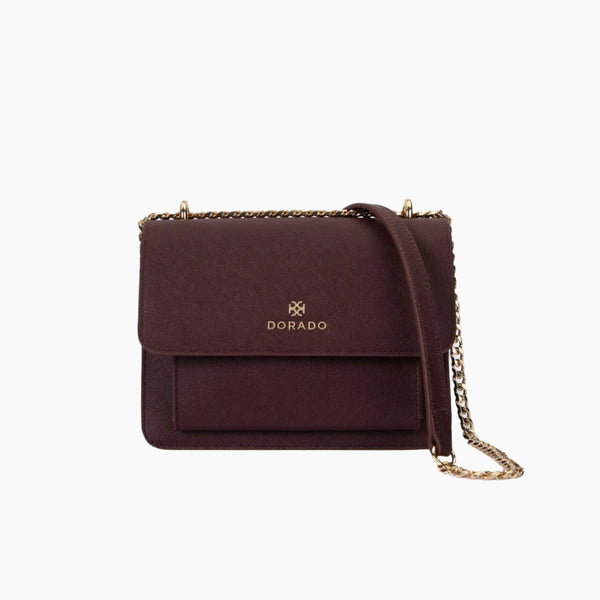 Sorella Crossbody Bag - Plum | Handbags by DORADO