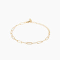 Paper Clip Bracelet - 4mm | Bracelet by DORADO