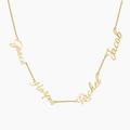 Multi Name Necklace | Dorado Fashion