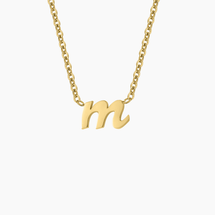 Small Letter Necklace | Dorado Fashion