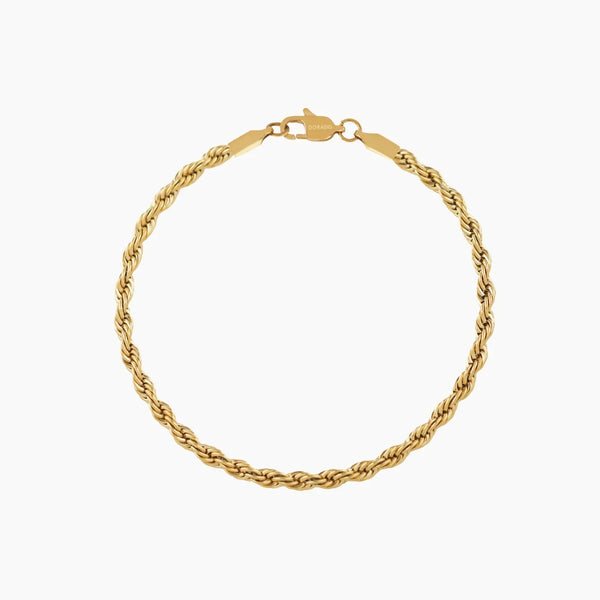 Rope Chain Bracelet - 4mm | Bracelets by DORADO