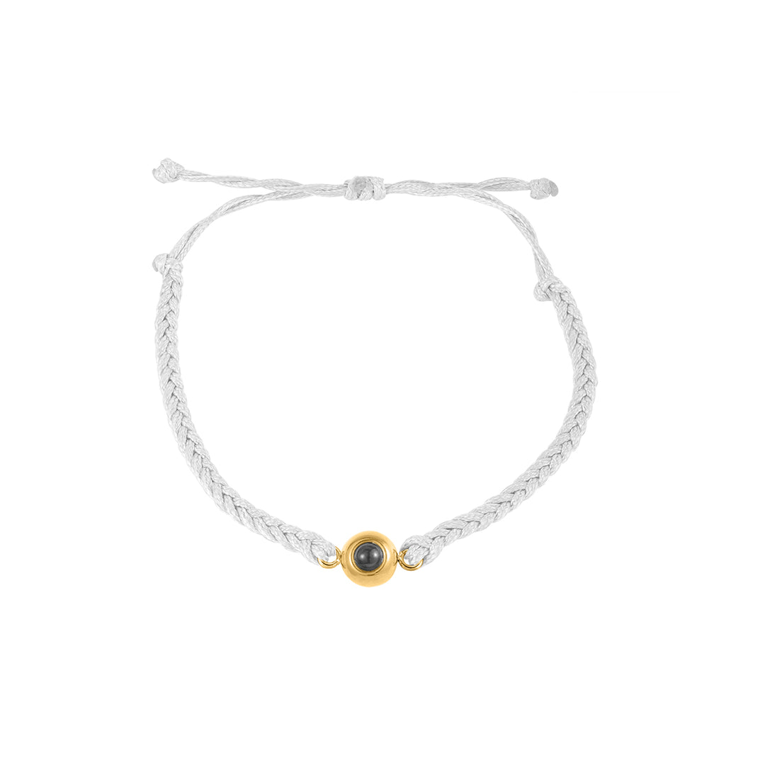 Personalized Circle Photo Bracelet | Dorado Fashion