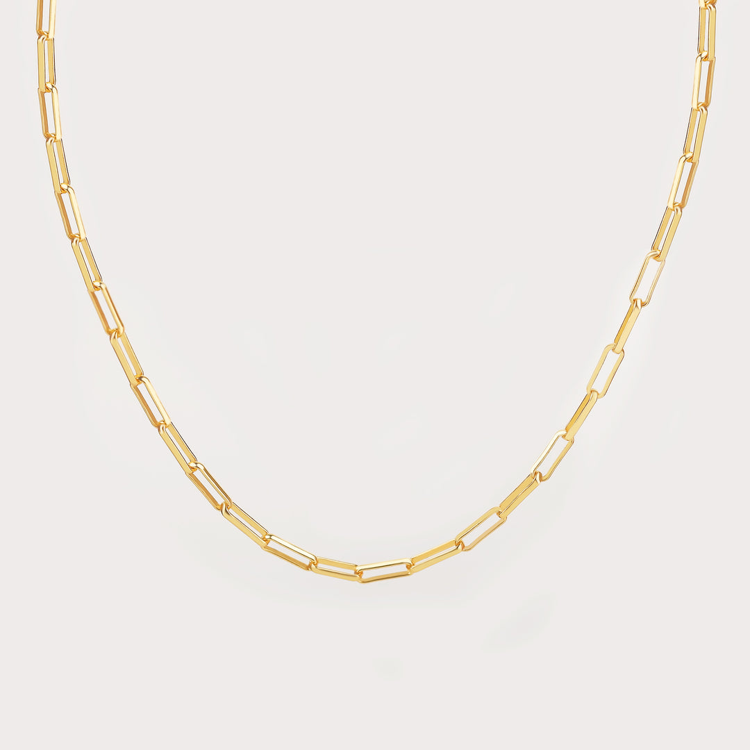 Paperclip Chain - 3mm | Dorado Fashion