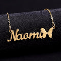 Butterfly Name Necklace | Dorado Fashion