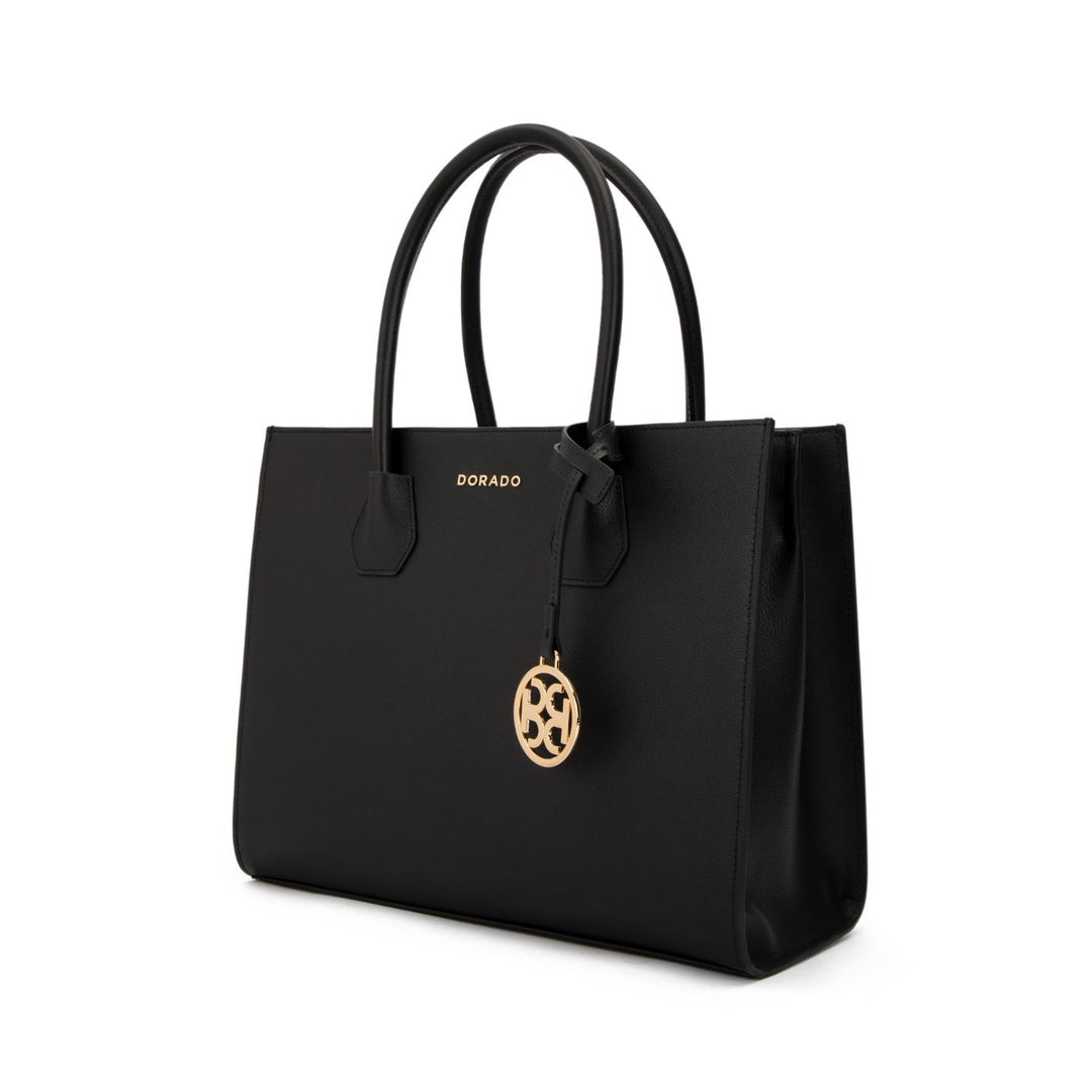 Vastella Tote Bag - Black | Handbags by DORADO