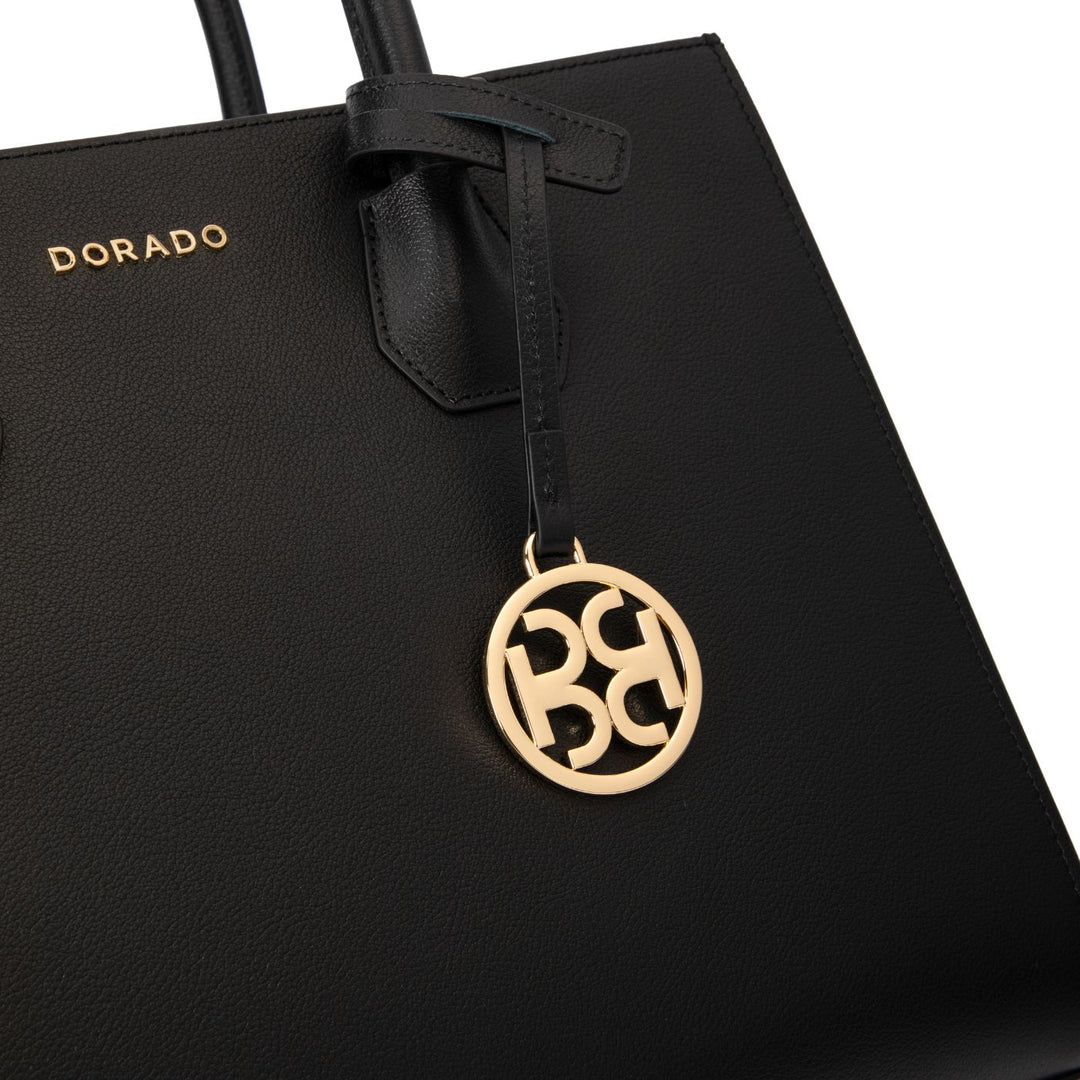 Vastella Tote Bag - Black | Handbags by DORADO