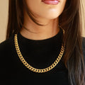 Miami Cuban Link Chain - 10mm | Necklaces by DORADO
