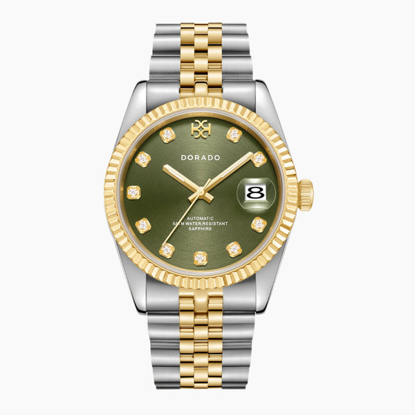 36mm DORADO Two Tone Timeless Watch | Watch by DORADO