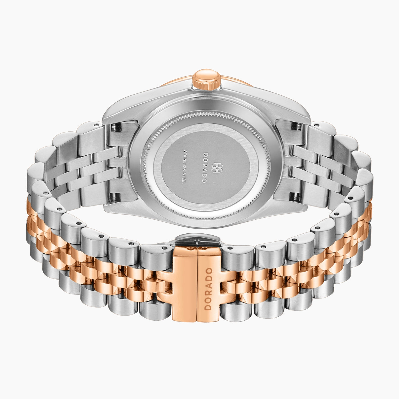 DORADO Rose Two Tone Timeless Watch - Chocolate | Watch by DORADO