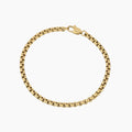 Mens Box Chain Bracelet - 4mm
