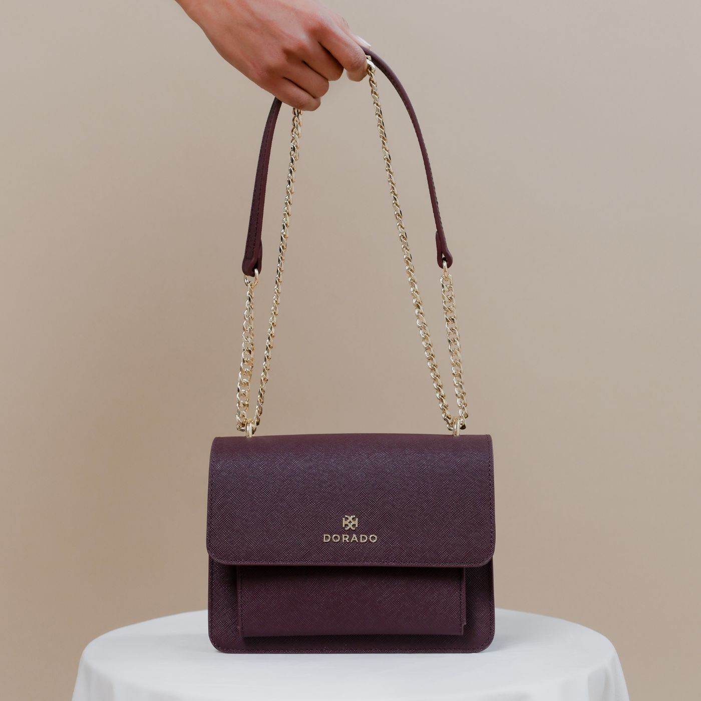 Sorella Crossbody Bag - Plum | Handbags by DORADO