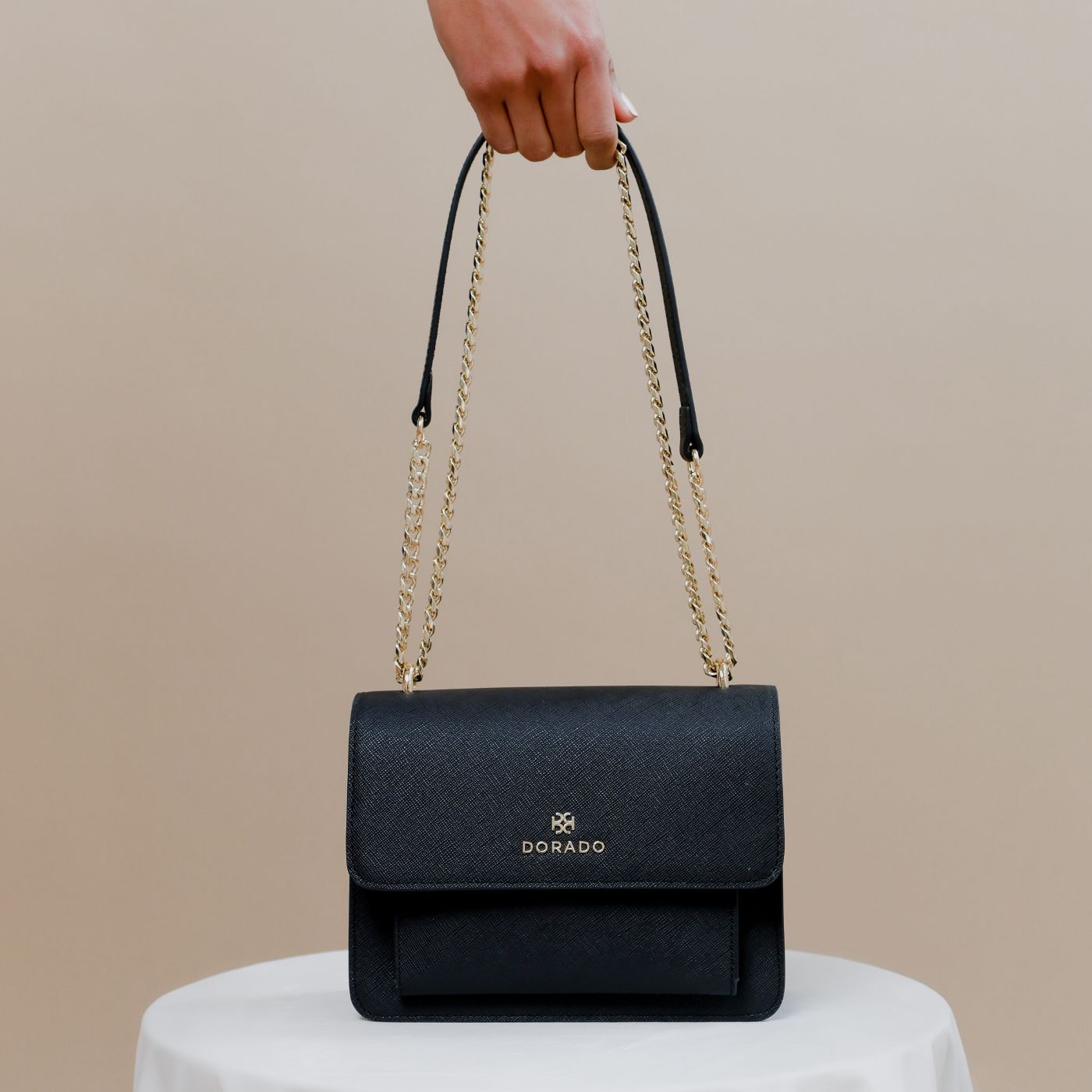 Sorella Crossbody Bag - Black | Handbags by DORADO