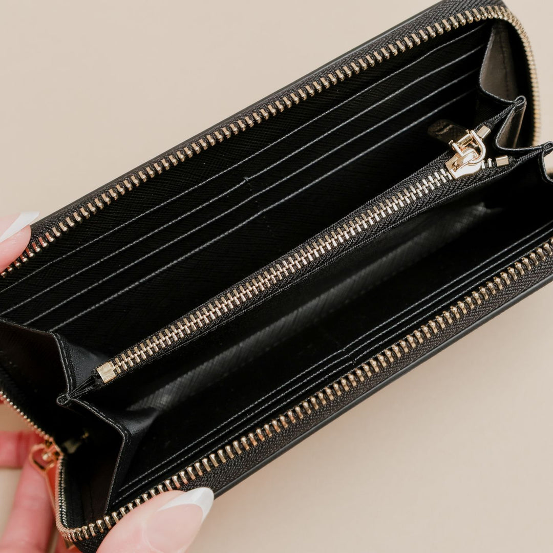 Pratica Saffiano Wallet | Handbags by DORADO