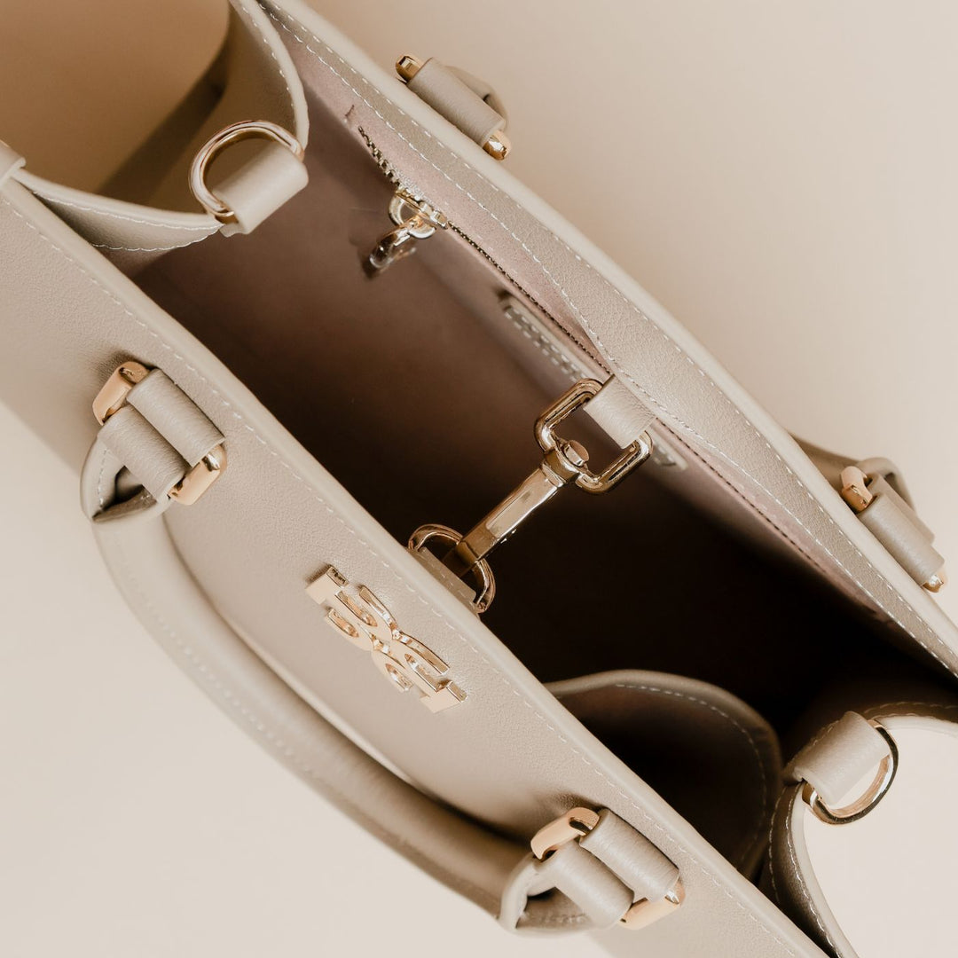 Luna Tote Bag - Taupe | Handbags by DORADO