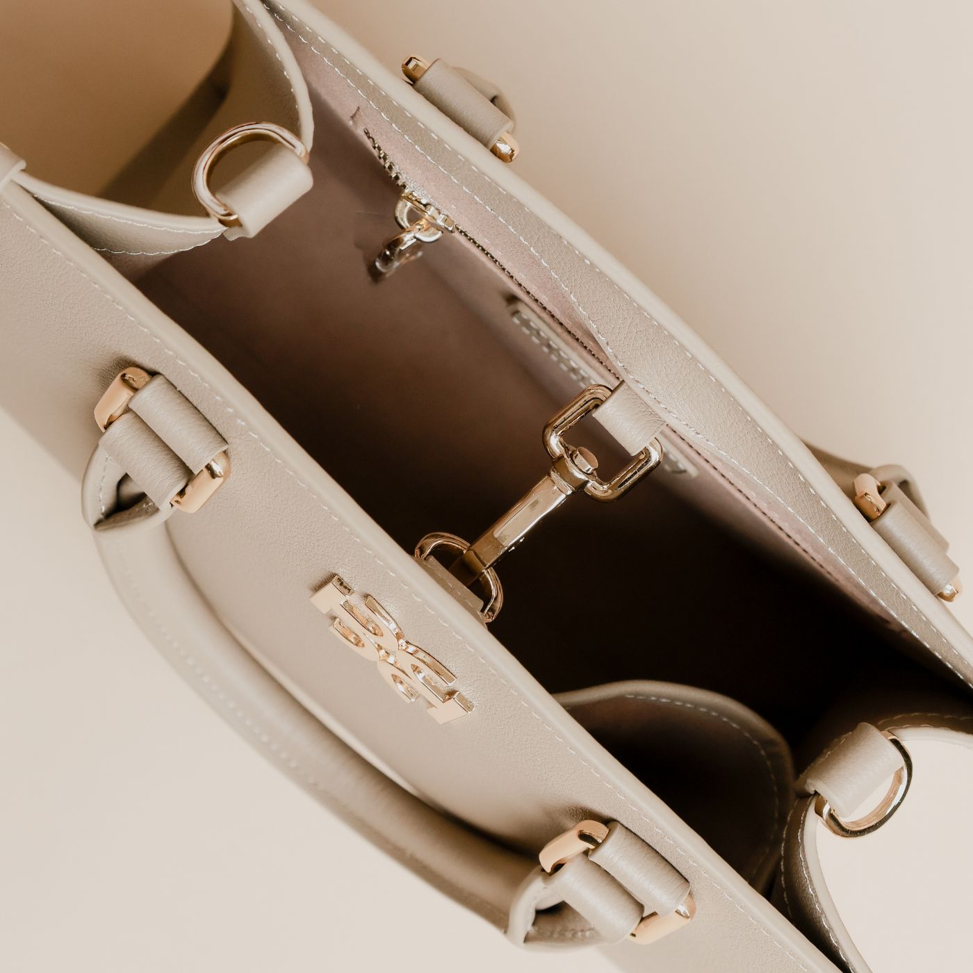 Luna Tote Bag - Taupe | Handbags by DORADO