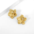 Hibiscus Petal Earrings |  by DORADO