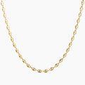 Coffee Bean Chain - 6mm | Necklaces by DORADO