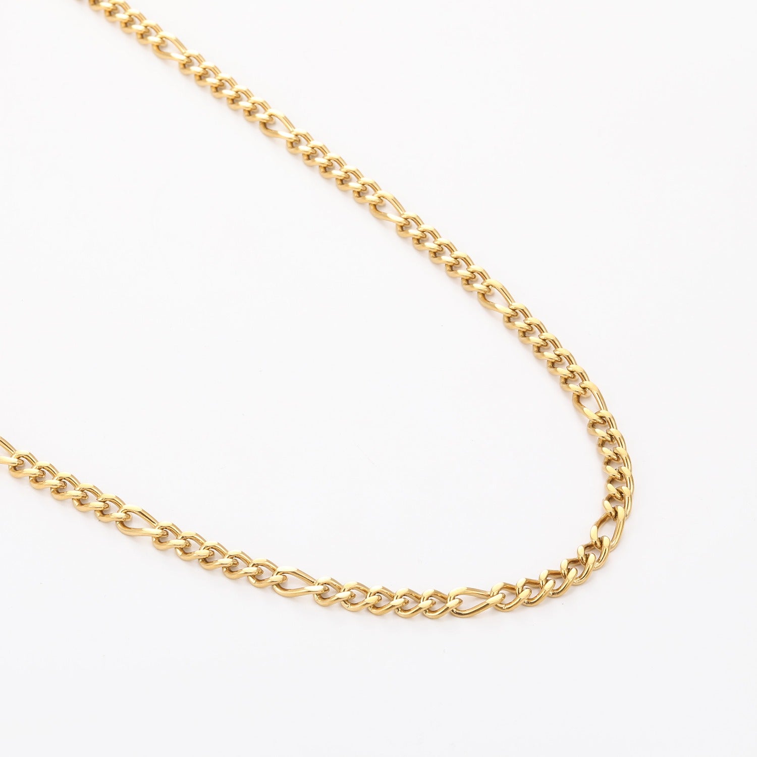Chunky Figaro Chain - 5mm | Necklaces by DORADO