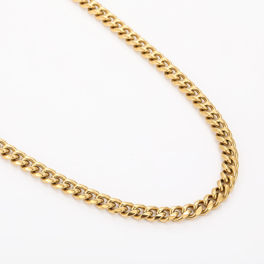 Miami Cuban Link Chain - 8mm | Necklaces by DORADO