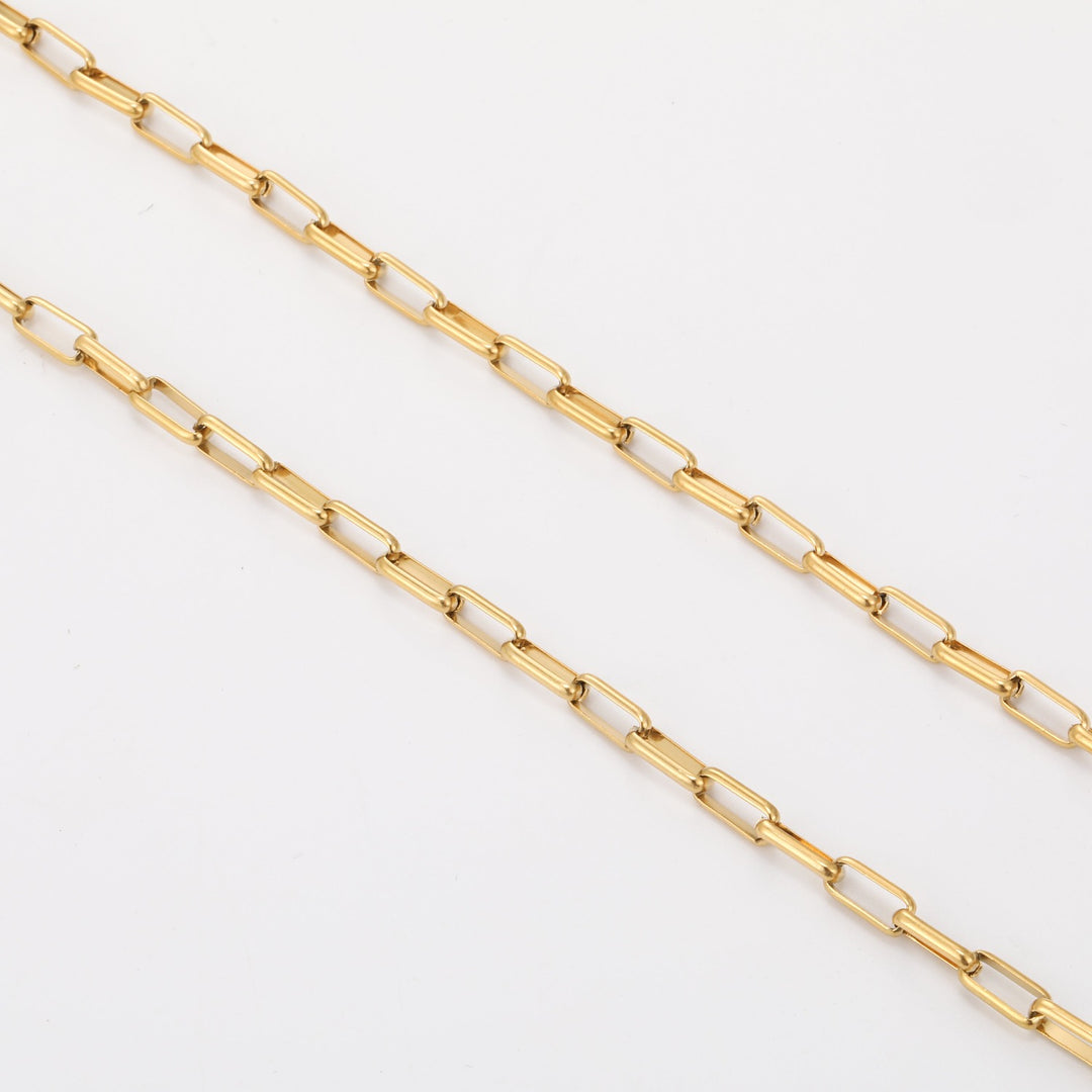 Paperclip Chain - 3mm | Necklaces by DORADO