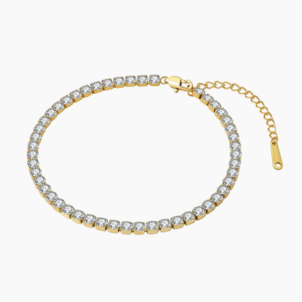 Tennis Anklet - 4mm | Anklets by DORADO