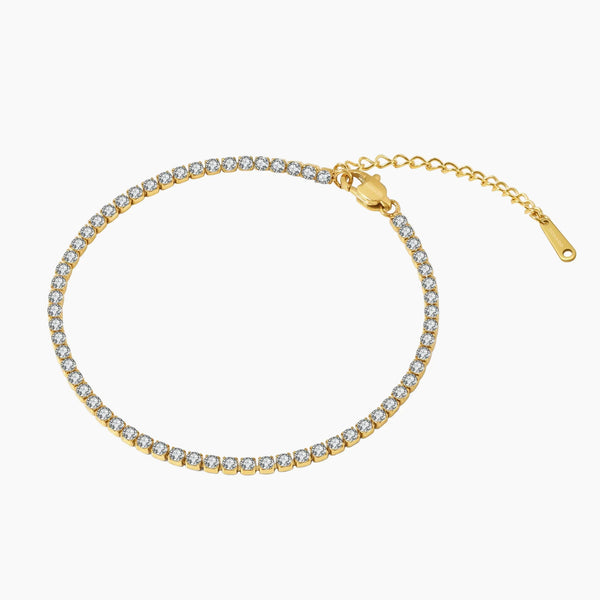 Tennis Anklet - 2mm | Anklets by DORADO