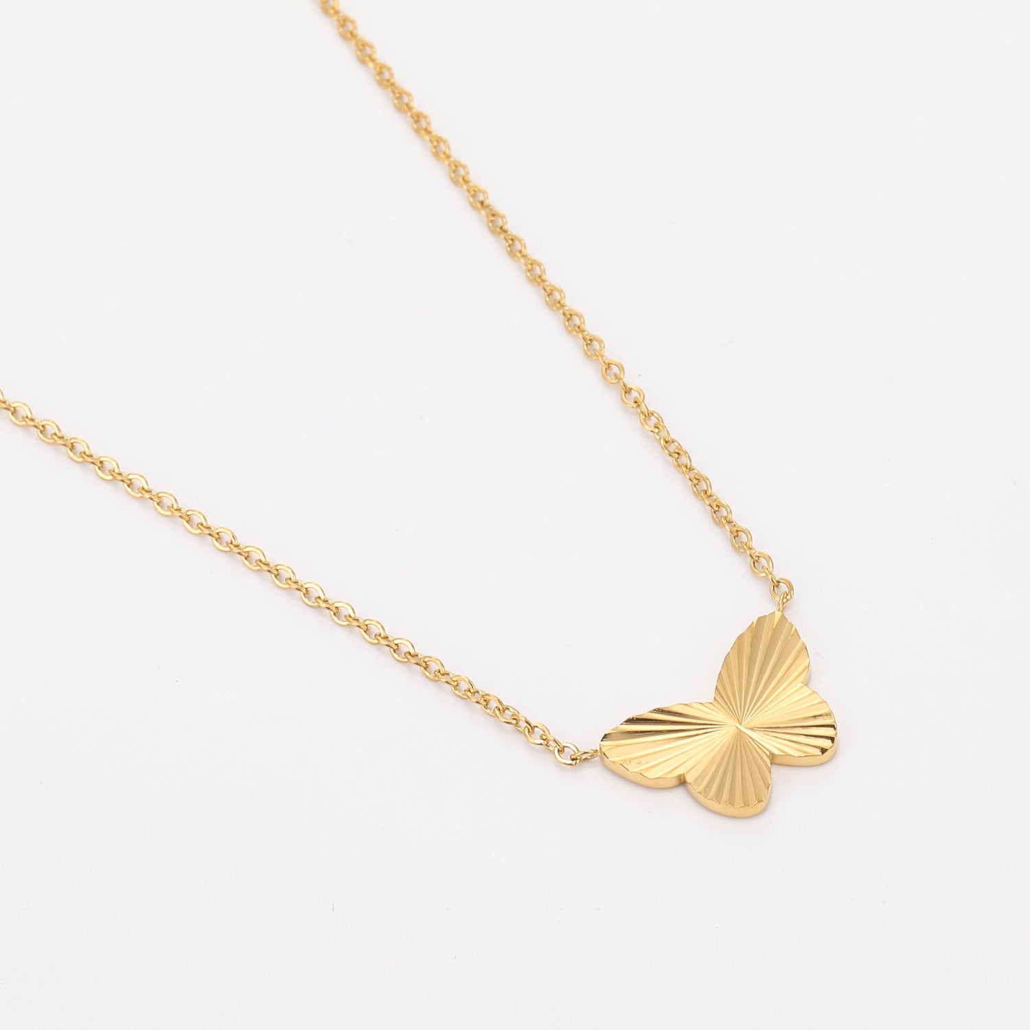 Butterfly Symbol Necklace | Necklaces by DORADO