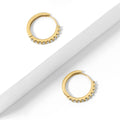 Iced Eternity Earrings | Earrings by DORADO
