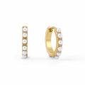 Freshwater Pearls Huggie Earrings | Earrings by DORADO