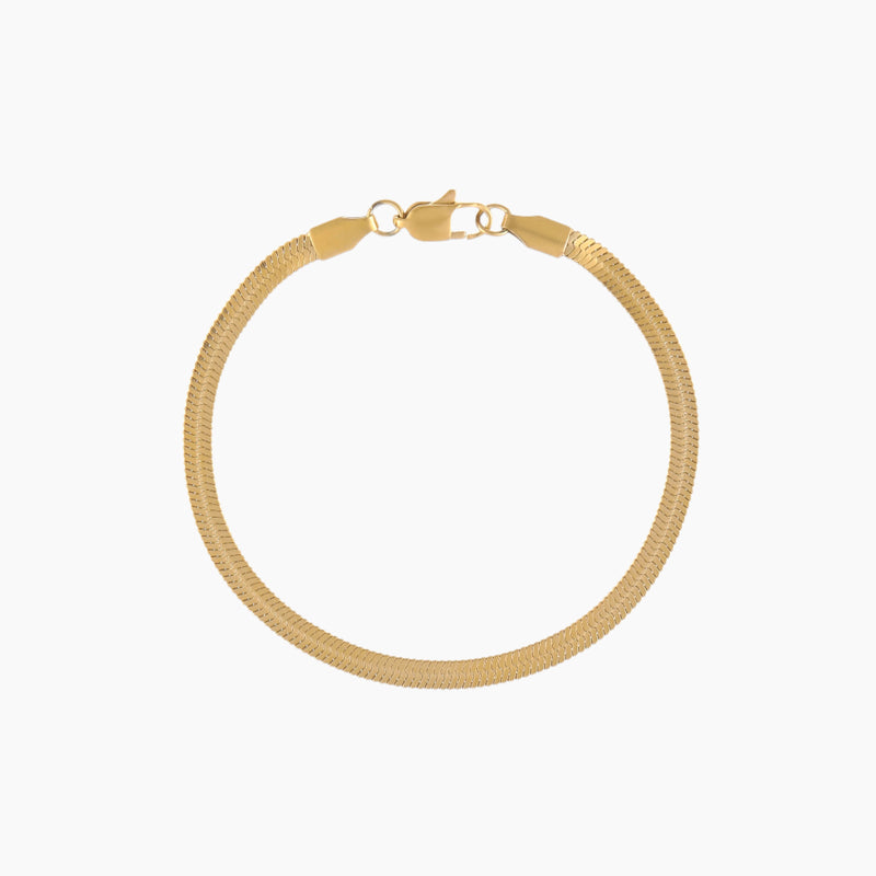 Herringbone Bracelet - 4mm