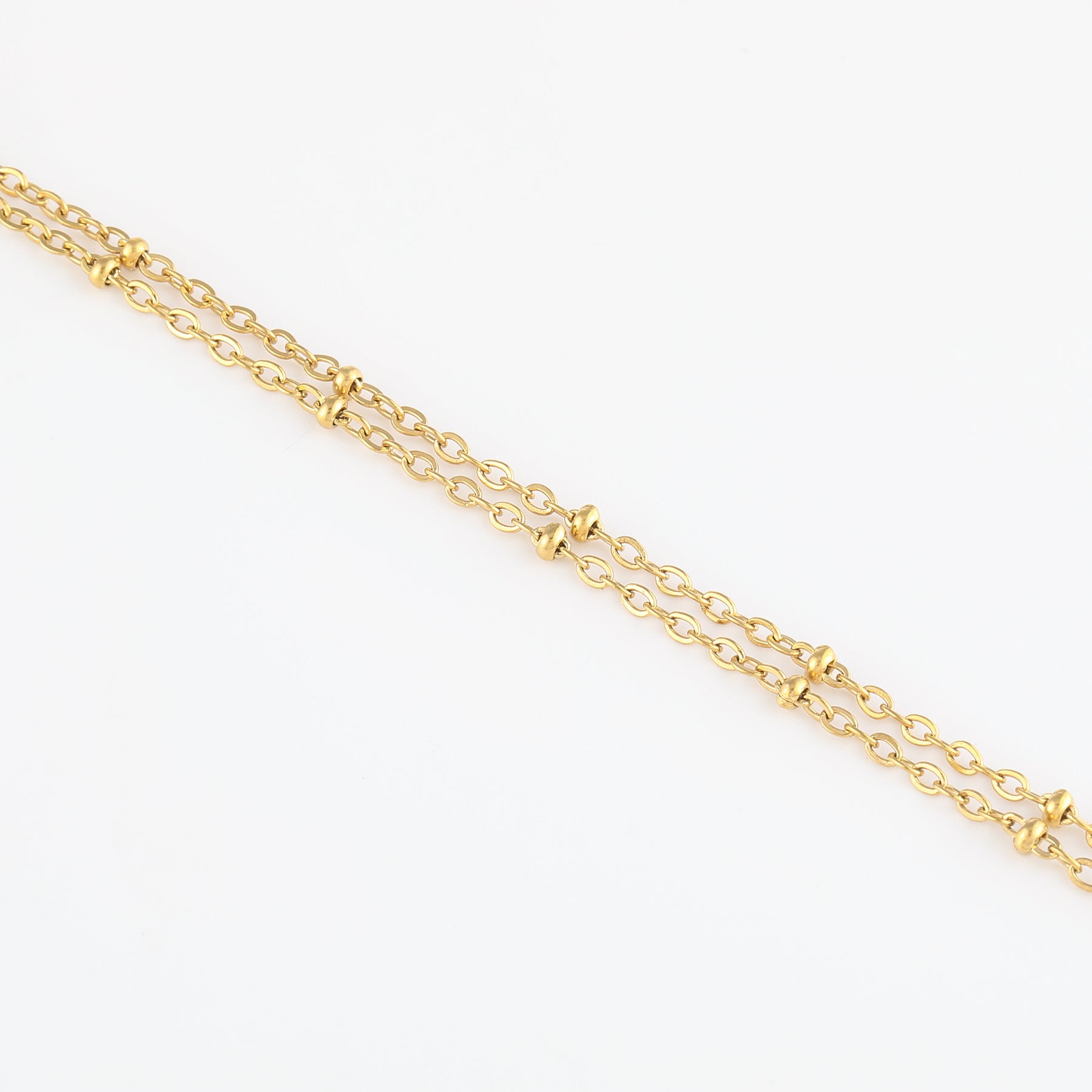 Double Satellite Chain Bracelet | Bracelets by DORADO