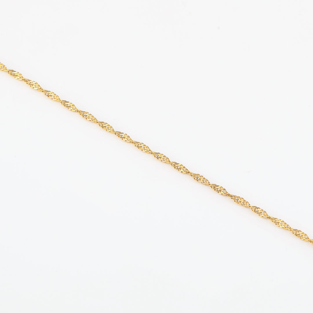 Singapore Chain Anklet | Anklets by DORADO