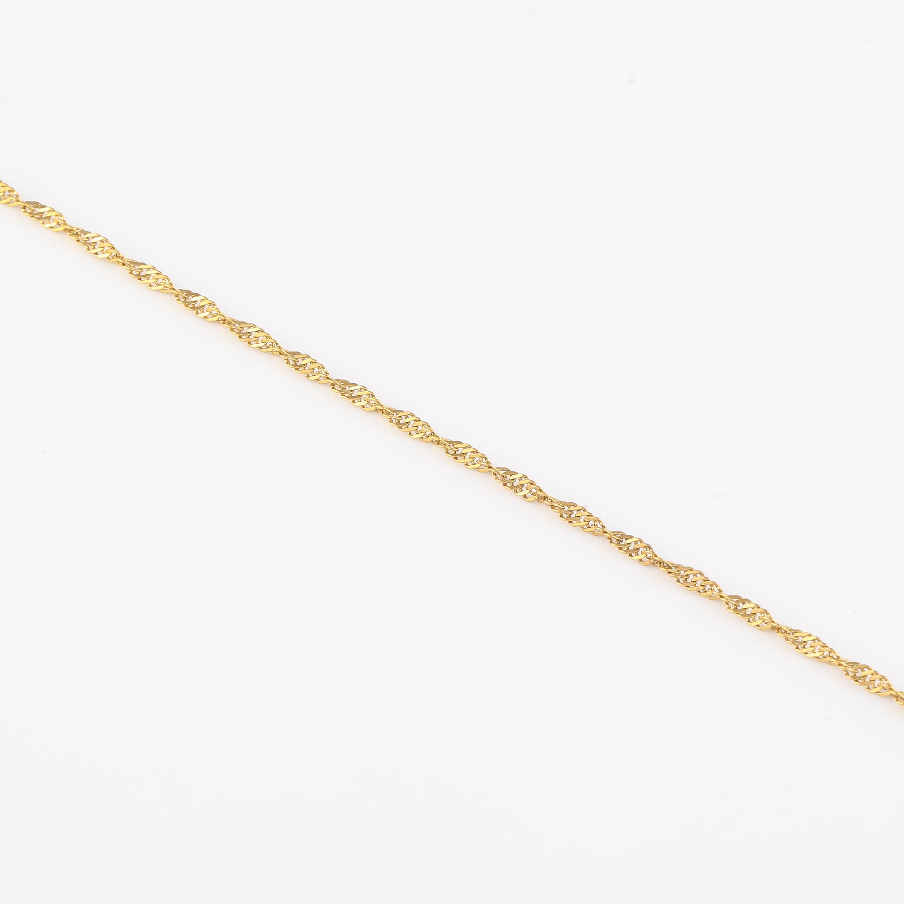 Singapore Chain Anklet | Anklets by DORADO