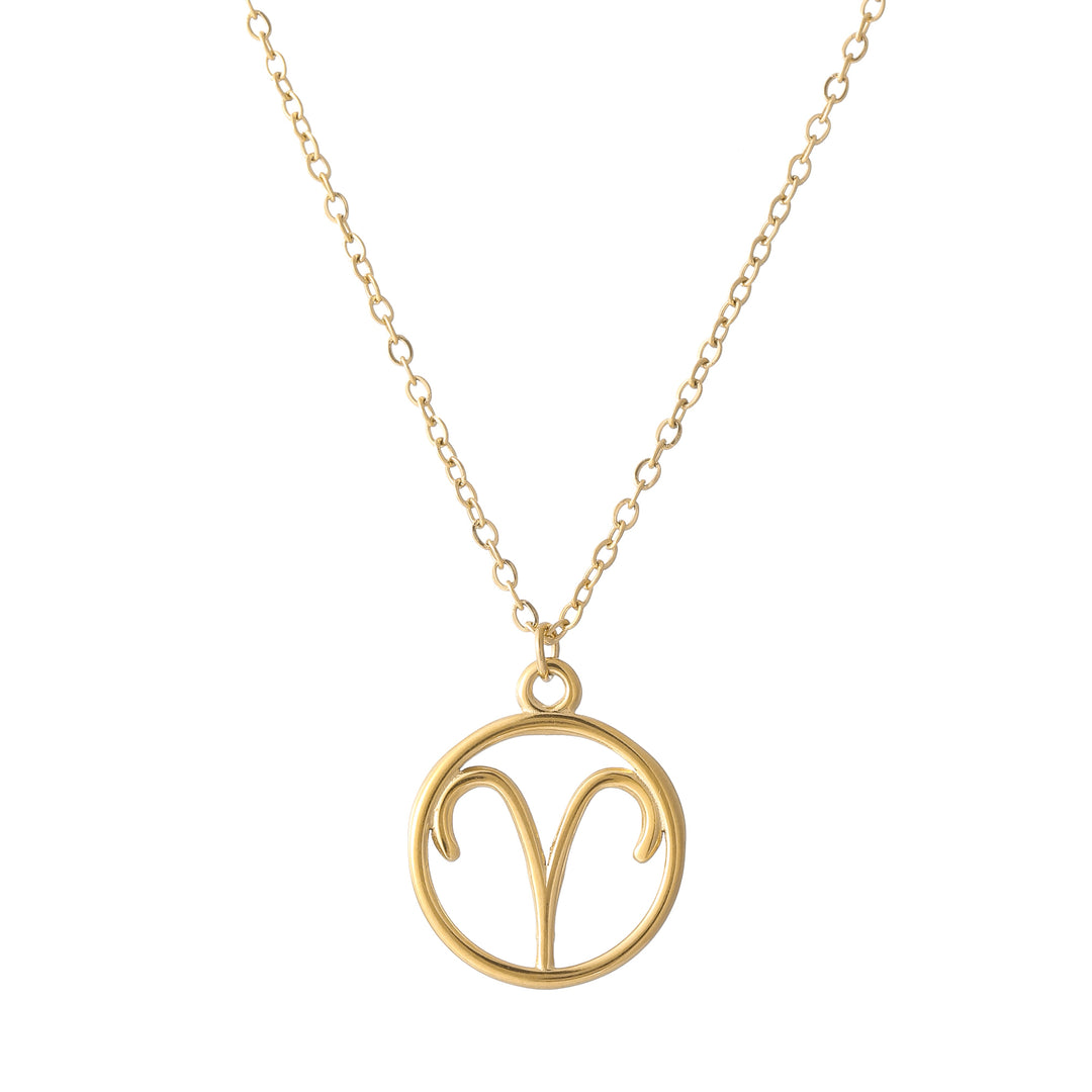 Zodiac Sign Pendant Necklace | Necklaces by DORADO