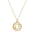 Zodiac Sign Pendant Necklace