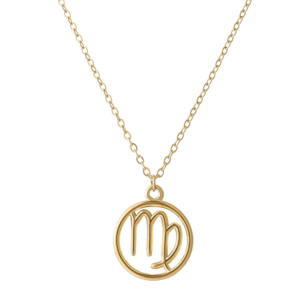 Zodiac Sign Pendant Necklace | Necklaces by DORADO