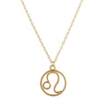 Zodiac Sign Pendant Necklace