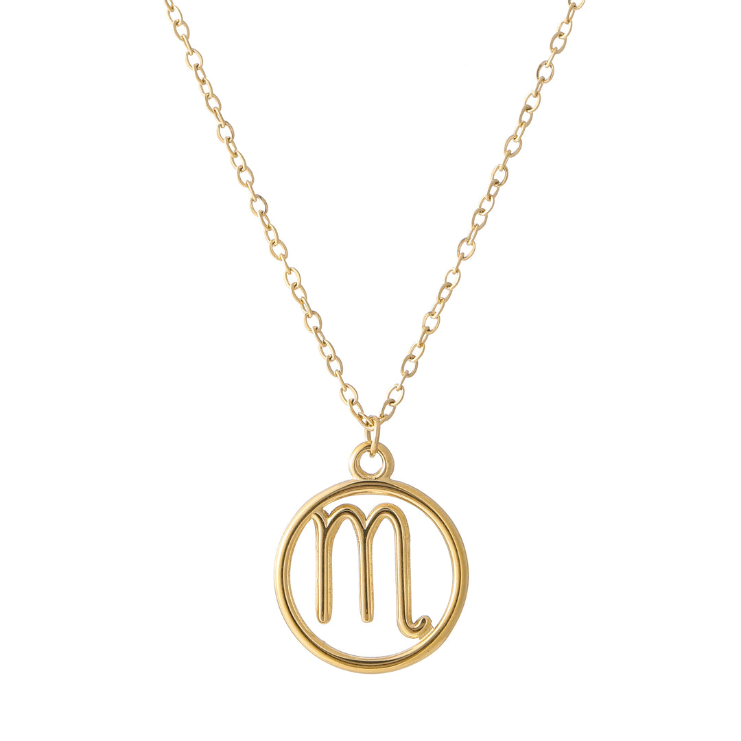 Zodiac Sign Pendant Necklace | Necklaces by DORADO