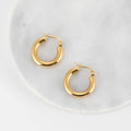 Bold Tube Hoop Earrings