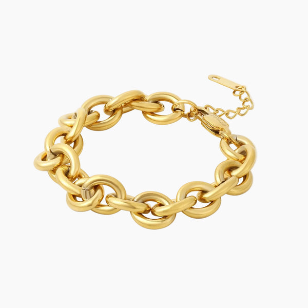 Chunky Rolo Chain Bracelet | Bracelets by DORADO