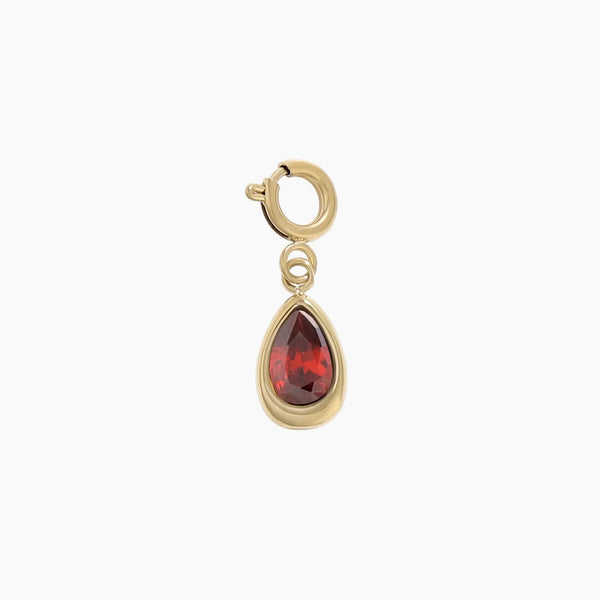 Birthstone Teardrop Charm | Charms by DORADO