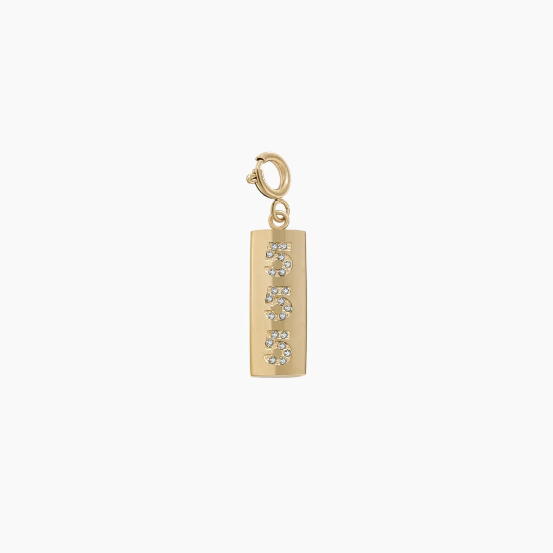 Angel Number Charm | Necklaces by DORADO