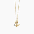 Paperclip Charm Necklace | DORADO