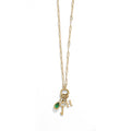 Paperclip Charm Necklace | DORADO