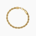 Mens Rope Chain Bracelet - 6mm