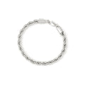 Mens Rope Chain Bracelet - 6mm