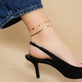 Herringbone Anklet - 3mm | Anklets by DORADO