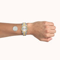 DORADO Two Tone Timeless Watch - Silver