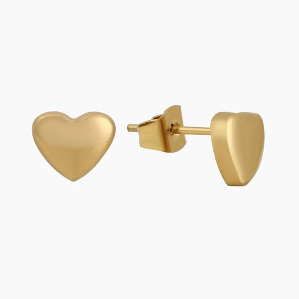 Heart Stud Earrings | Earrings by DORADO