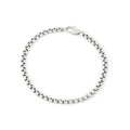 Mens Box Chain Bracelet - 4mm